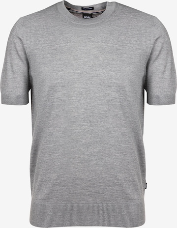 BOSS Pullover 'H-Umauro' in Grau: Vorderseite