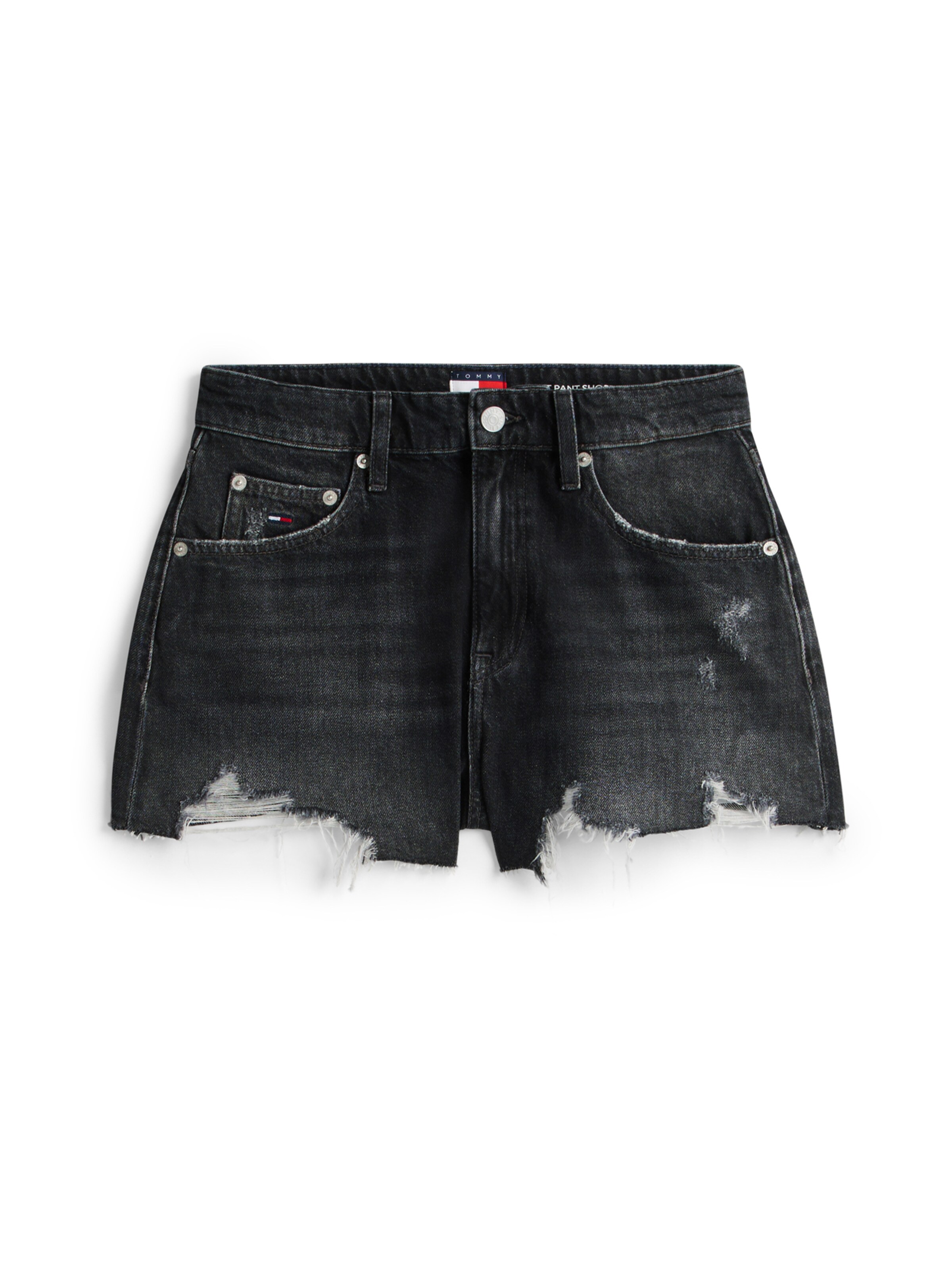 Tommy Jeans Szabványos Farmer - fekete: elől