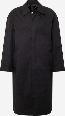 BURTON MENSWEAR LONDON Between-seasons coat in Black: front