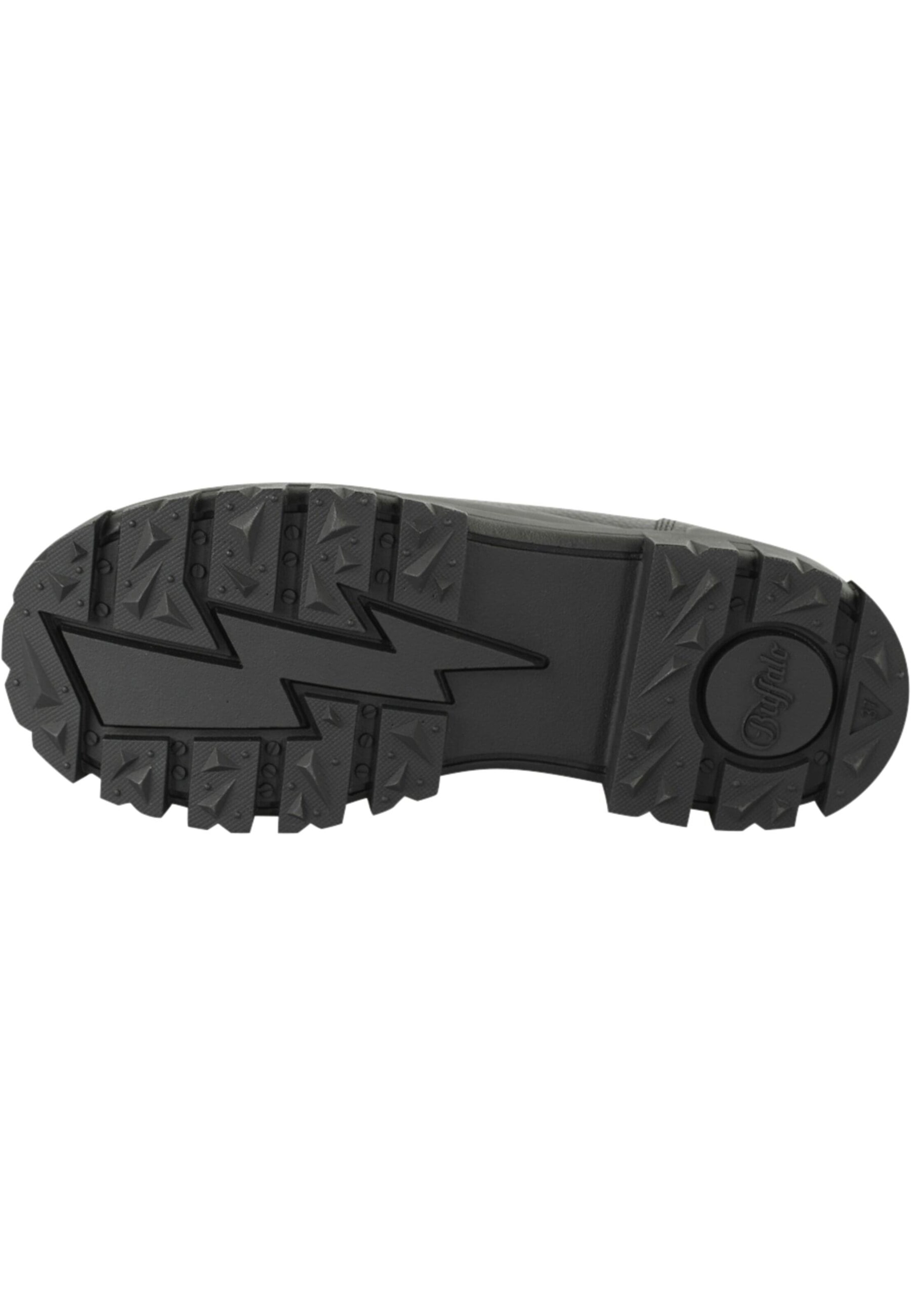 BUFFALO Lace-up shoe in Black