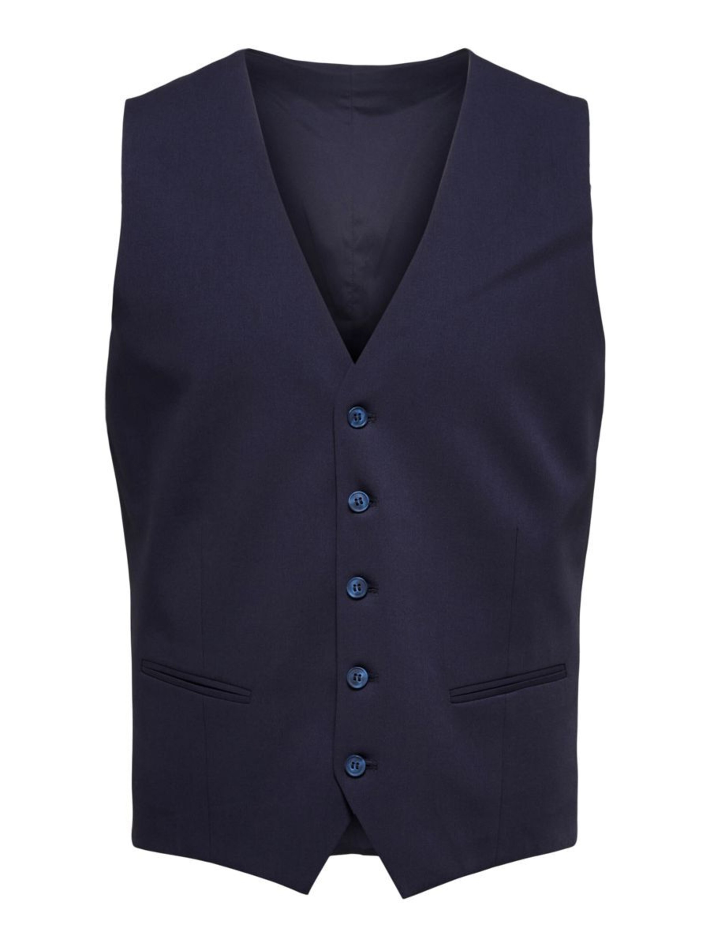SELECTED Gilet in Blauw: voorkant