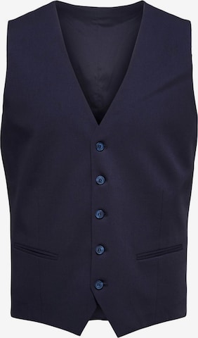 SELECTED HOMME Gilet in Blauw: voorkant