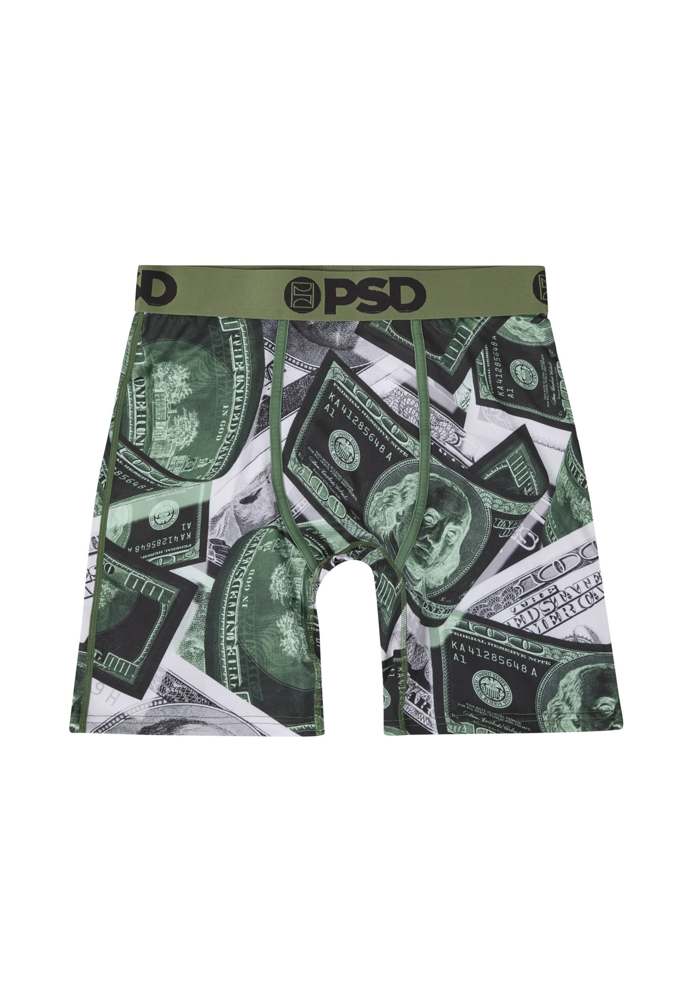 PSD Boxershorts 'Green Envy' in Groen: voorkant