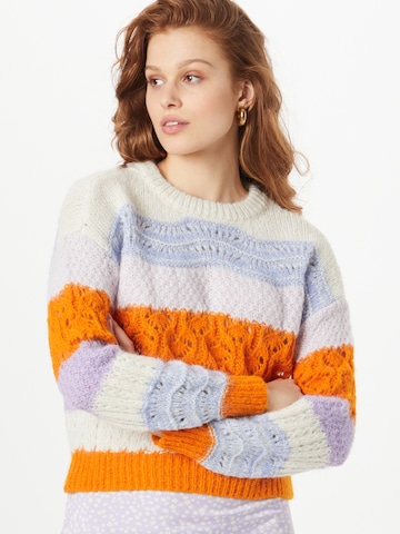 VERO MODA Pullover 'New Boho' in Weiß: predná strana