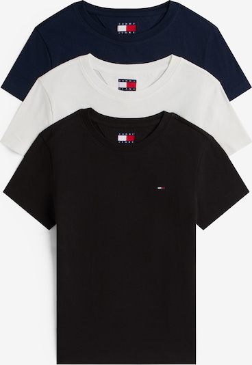 Tommy Jeans Μπλουζάκι σε XXS σε ναυτικό μπλε / μαύρο / λευκό, Άποψη προϊόντος