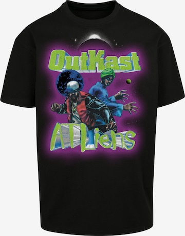 Mister Tee Shirt 'Atliens' in Black: front