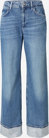 GUESS - Pierna ancha Vaquero 'REY' en azul: frente