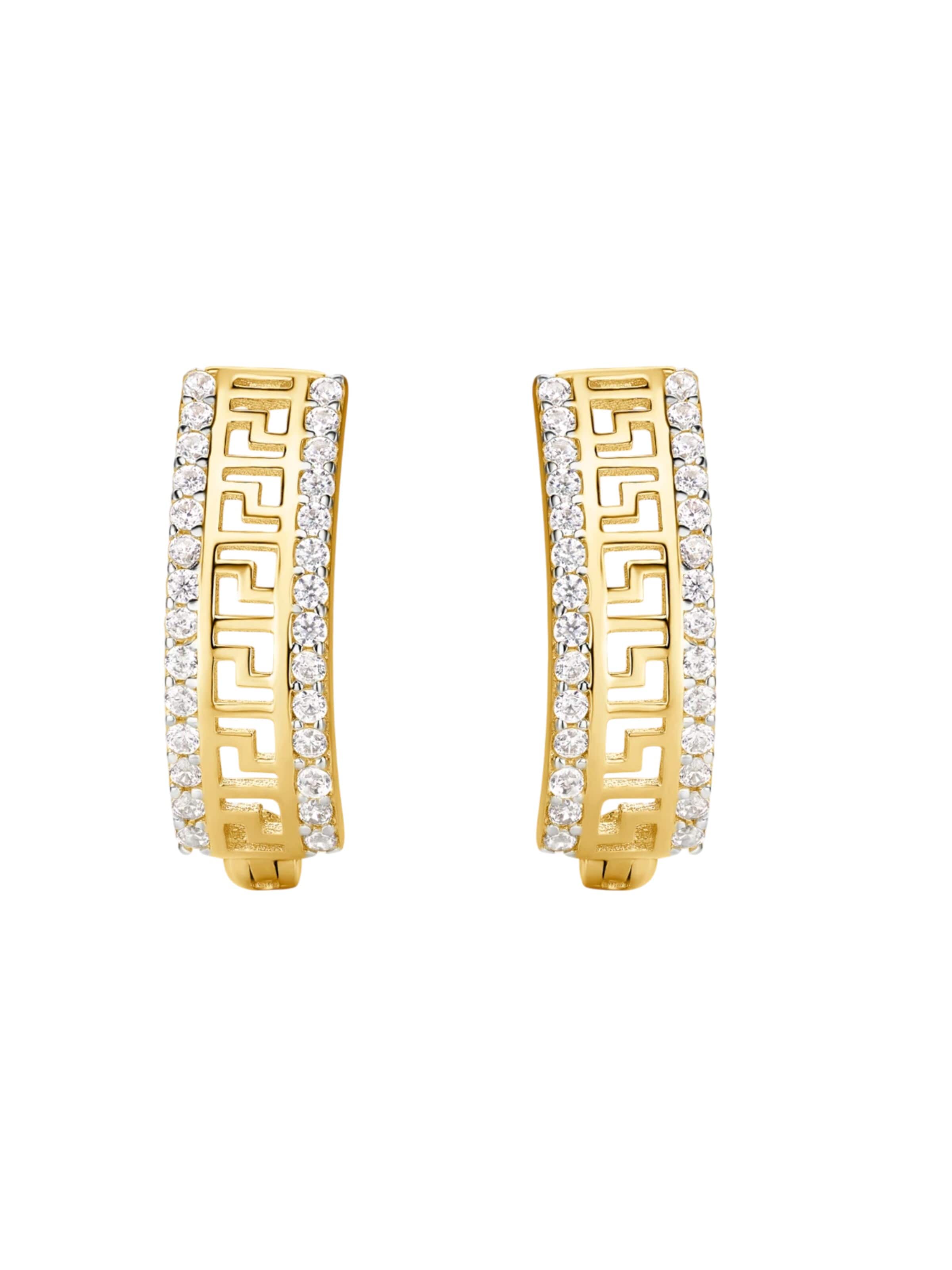 Orecchini 'Ohrringe aus 585 Gelbgold' di DIAMANT LETERNEL in giallo