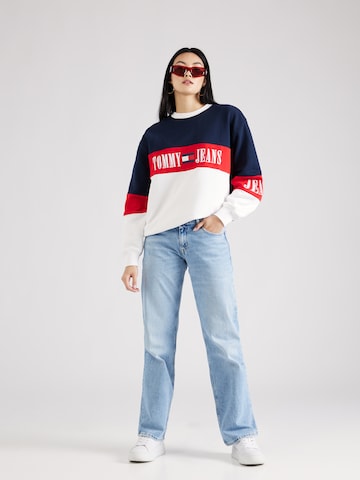 Tommy Jeans Sweatshirt i blå