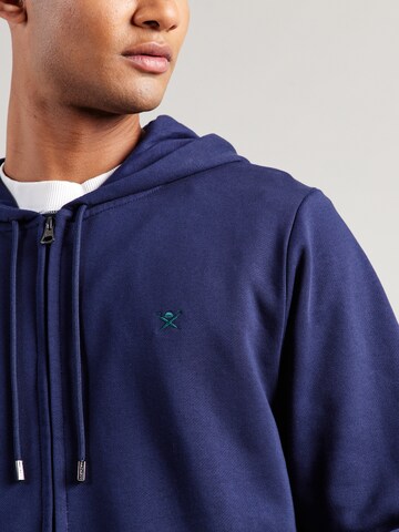 Hackett London Sweatjakke 'CLASSIC' i blå