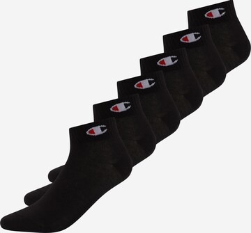 Champion Authentic Athletic Apparel Socks in Black: front