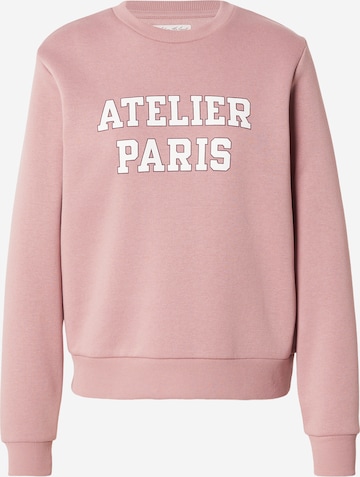 JJ Rebel Sweatshirt 'JREBWOHIO' in Pink: Vorderseite