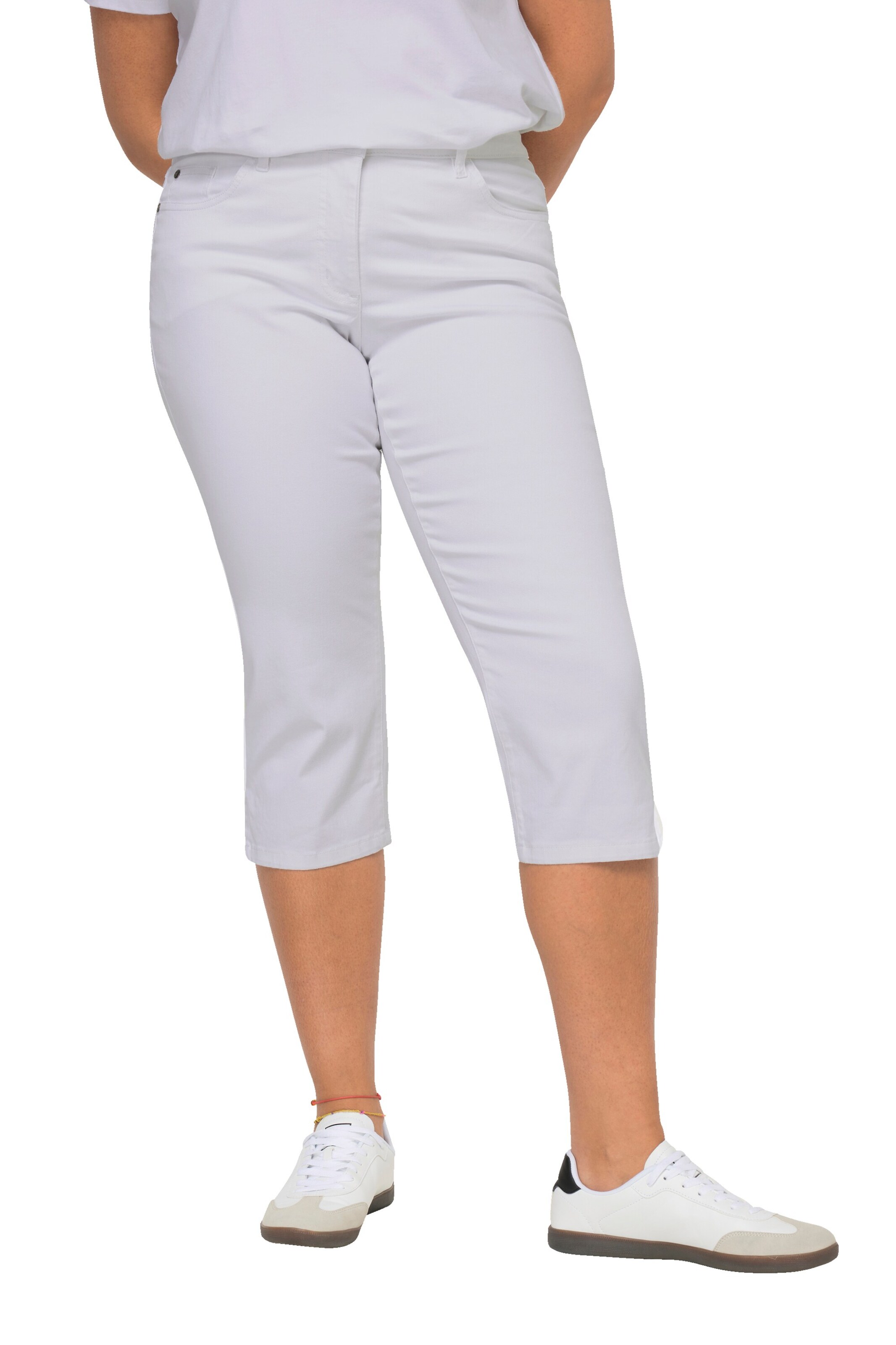 Angel of Style Regular Jeans in White: front
