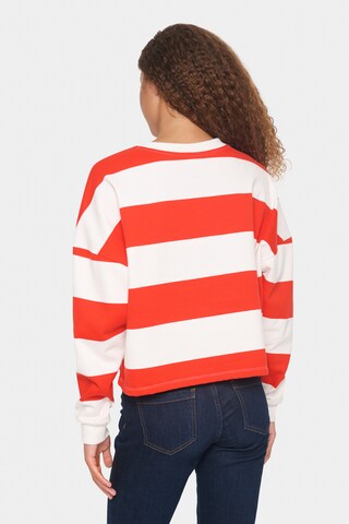 SAINT TROPEZ Sweatshirt i orange