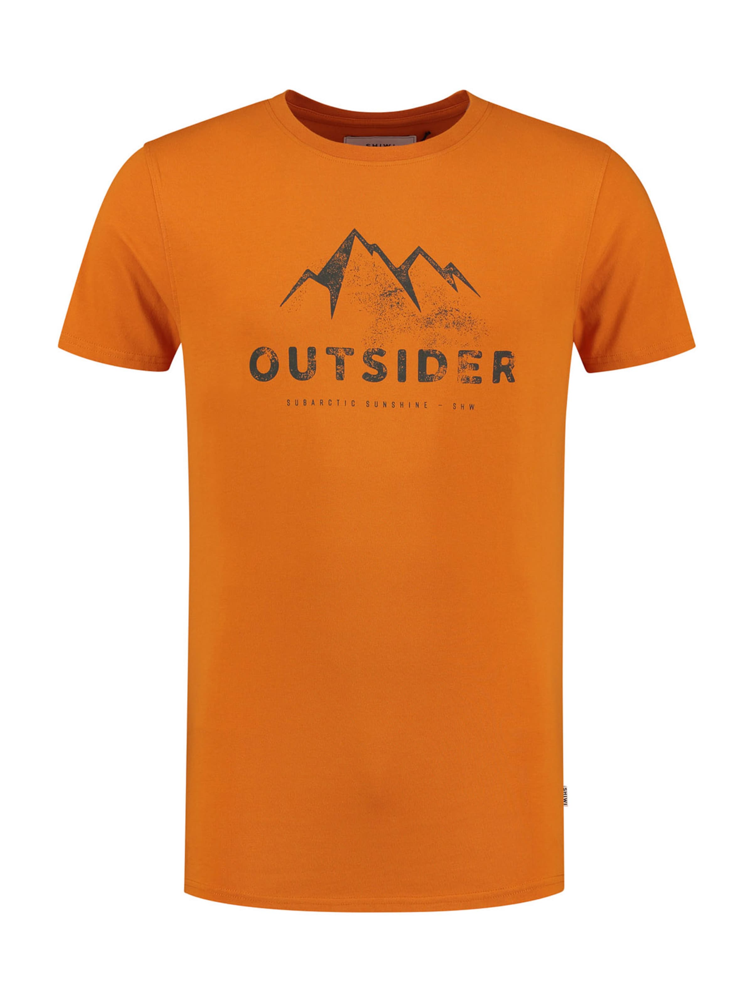 Maglie e T-shirt mh1q0 Shiwi Maglietta Outsider in Arancione 