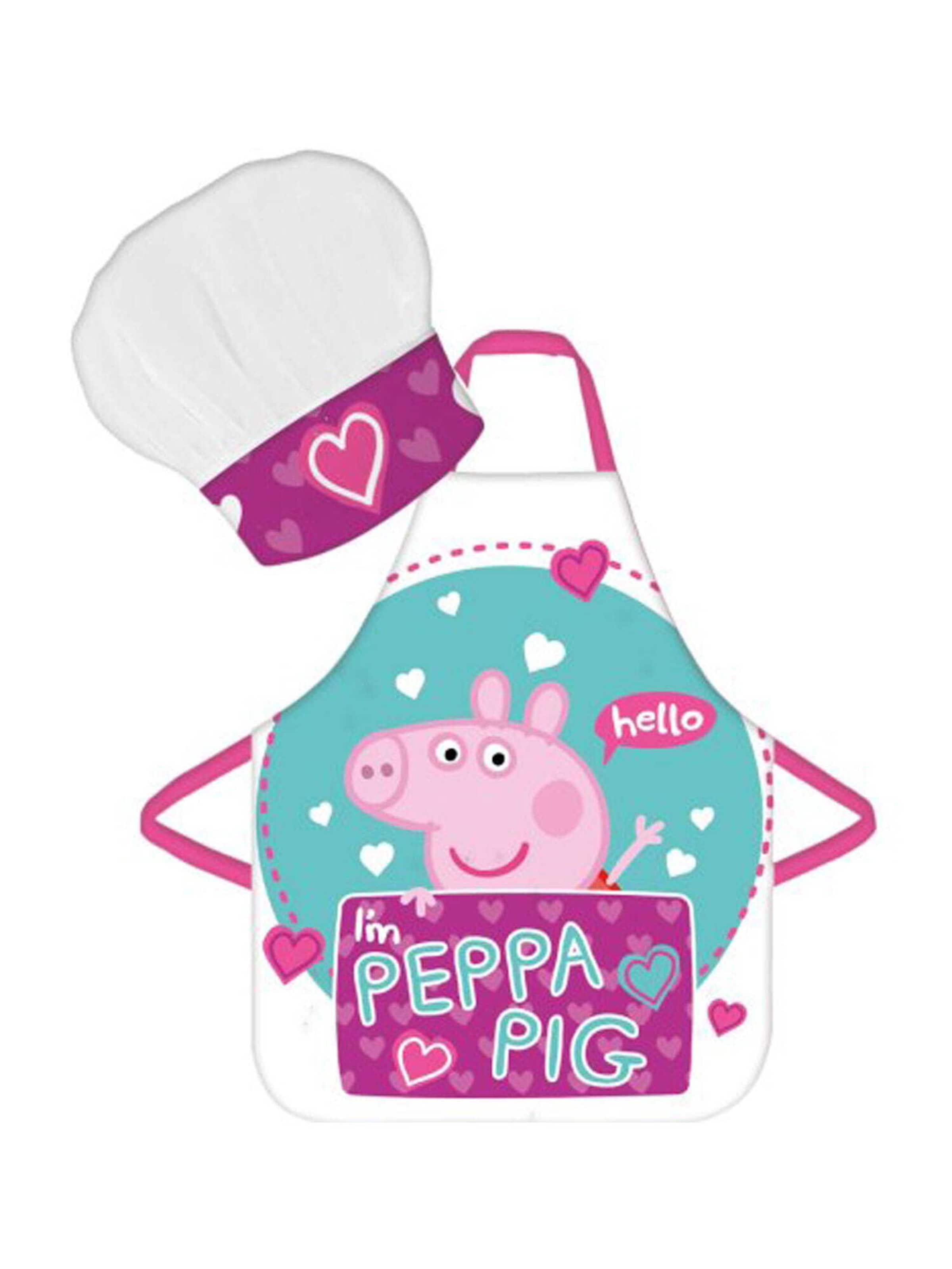 Set di Peppa Pig in bianco: frontale