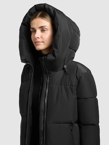 Veste d’hiver 'Audrey2 Matt' khujo en noir