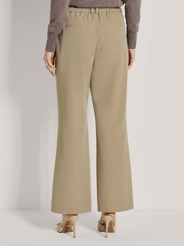 Wide Leg Pantalon MADELEINE en beige