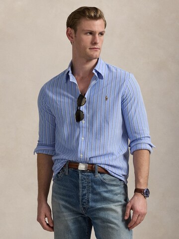 Polo Ralph Lauren Regular fit Button Up Shirt in Blue: front