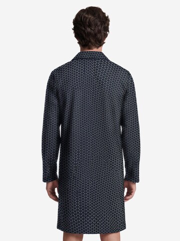 SEIDENSTICKER Pyjama lang 'Classic Web' in Blauw