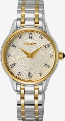 SEIKO Analoguhr in Gold: predná strana