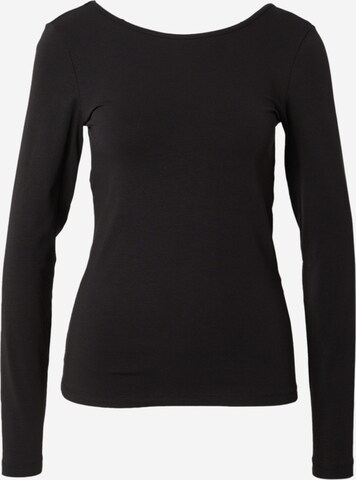 MSCH COPENHAGEN Shirt 'Damaris' in Black: front