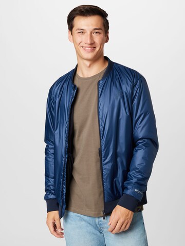 Veste outdoor 'Everlight' PYUA en bleu : devant