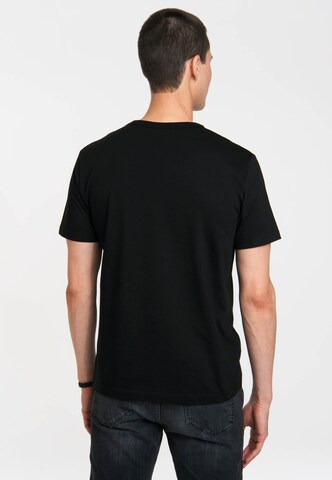 LOGOSHIRT T-Shirt 'Thor - Marvel - For Asgaaard!' in Schwarz