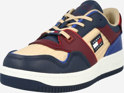 Sneaker bassa Tommy Jeans di colore stucco / marino / navy / rosso scuro, Visualizzazione prodotti