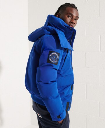 Superdry Between-Season Jacket 'Everest' in Blue