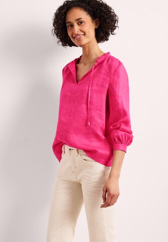 STREET ONE Bluse in Pink: Vorderseite