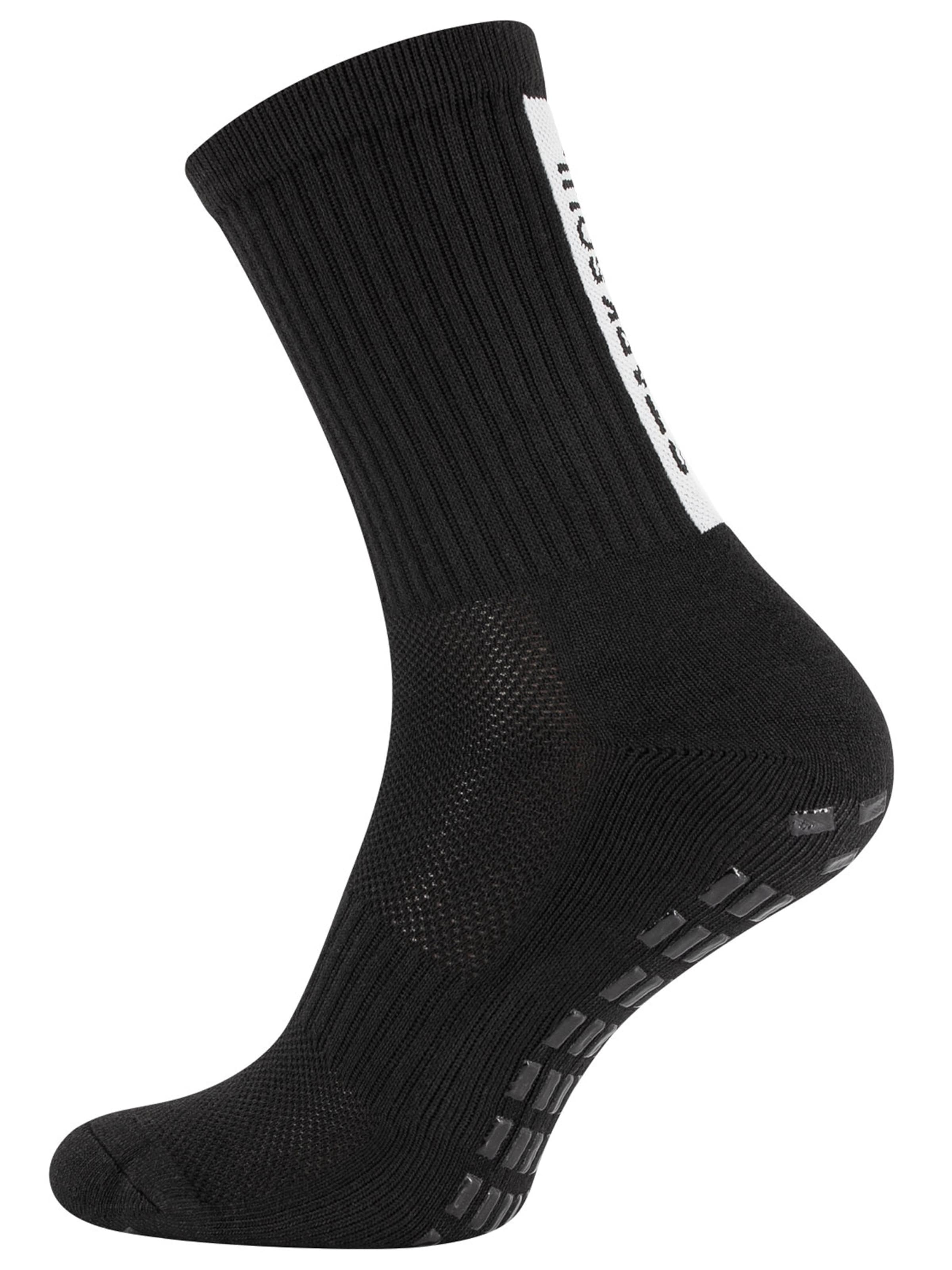 Calzino sportivo di Stark Soul in nero: frontale