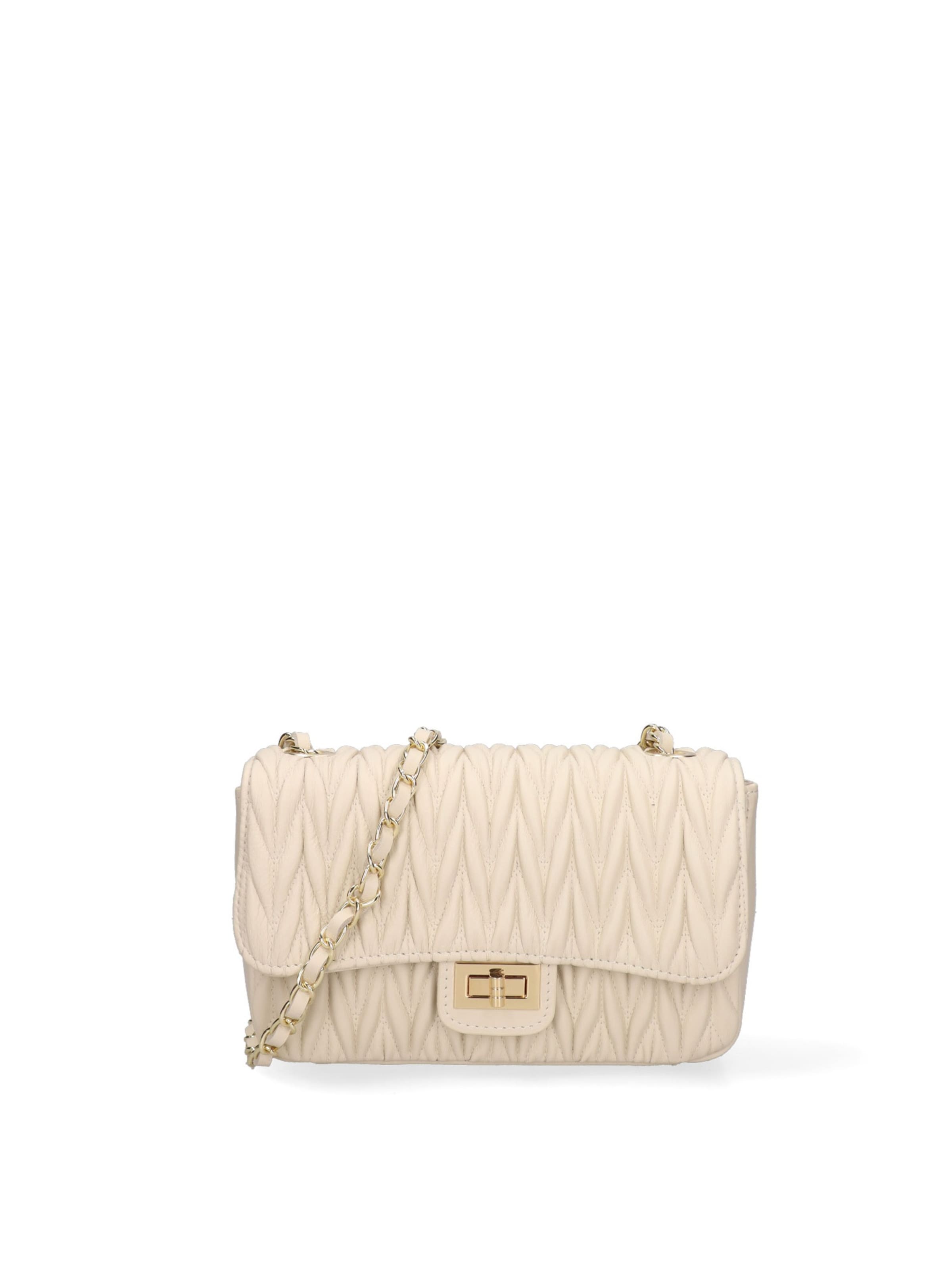 Gave Lux Crossbody Bag in Beige: front