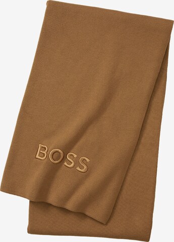 BOSS Blankets in Brown: front
