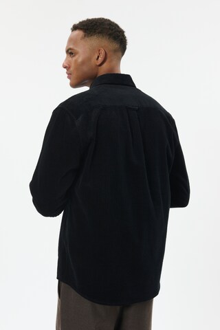 Matinique Comfort fit Button Up Shirt 'MABrize' in Black