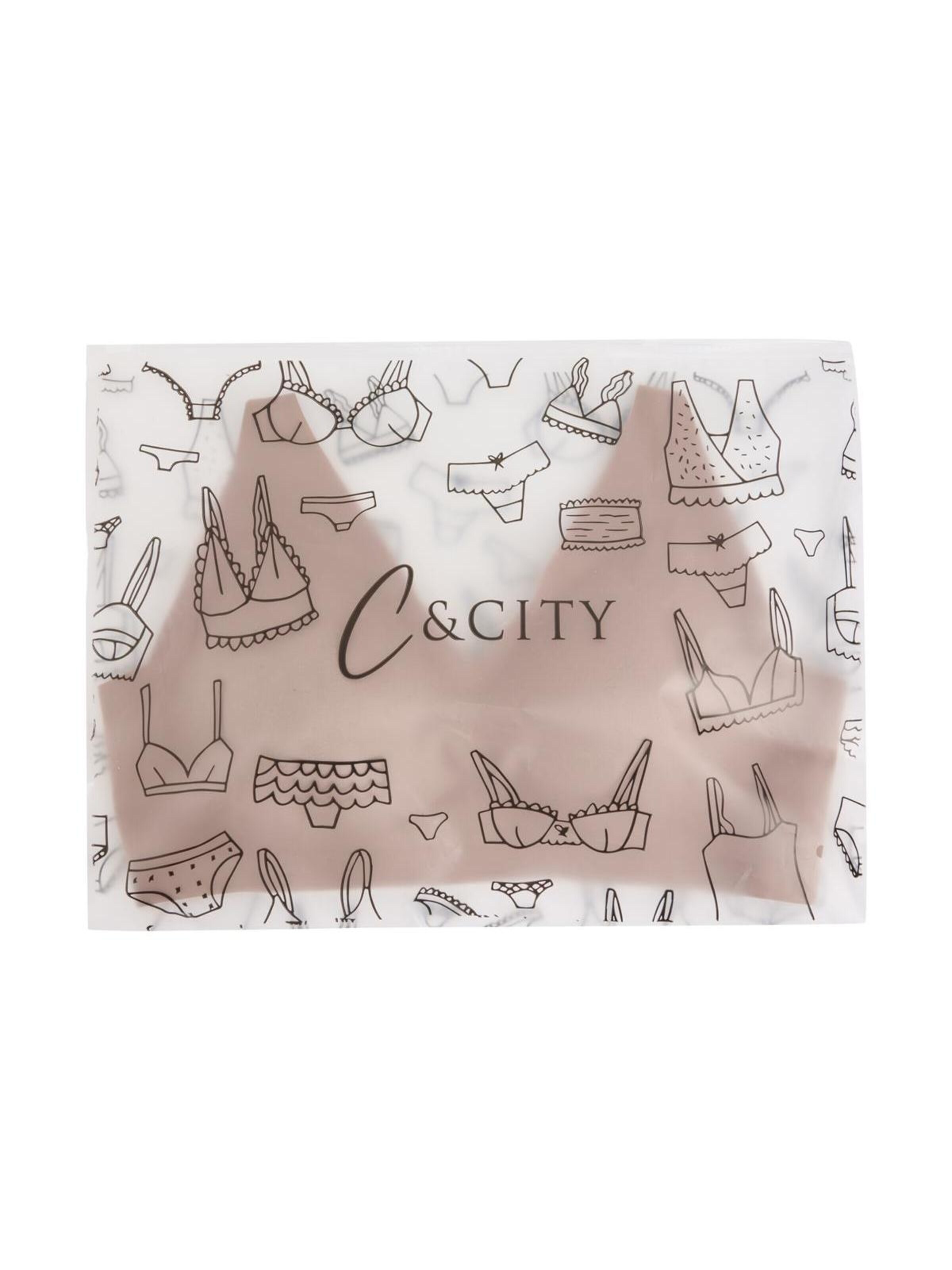C&City Korzetová Podprsenka – šedá
