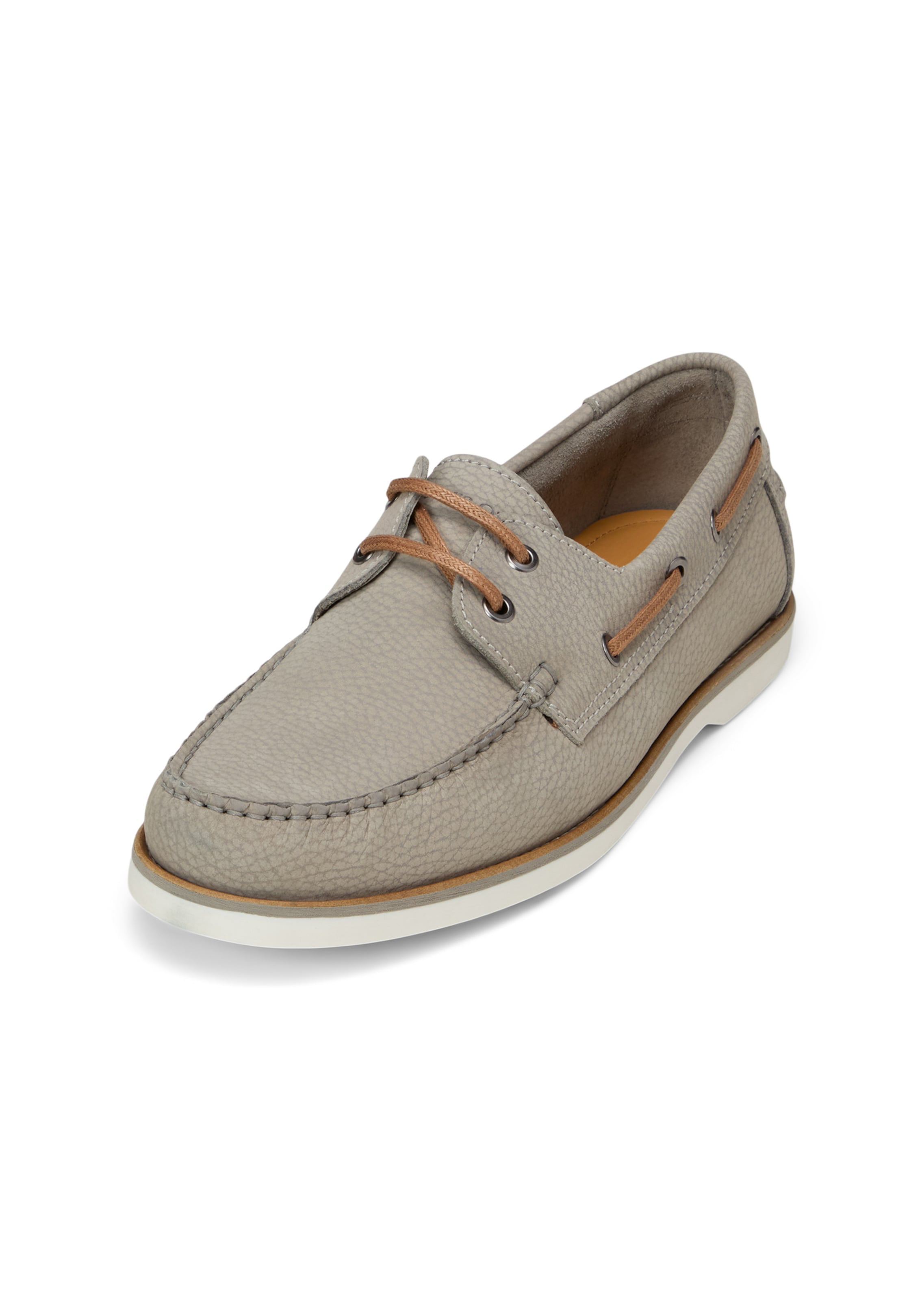 Marc O'Polo Lace-Up Shoes in Grey: front