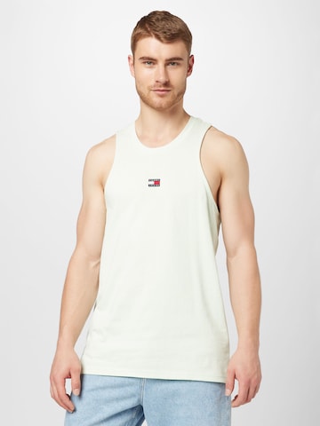 Tommy Jeans T-shirt i grön: framsida