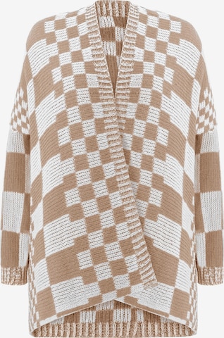 Imily Bela Cardigan i beige: forside