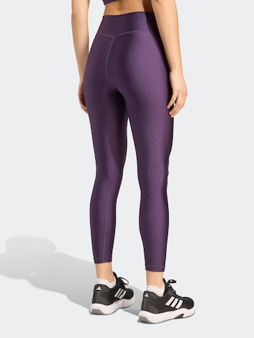 ADIDAS PERFORMANCE Skinny Sportovní kalhoty 'ESS' – fialová
