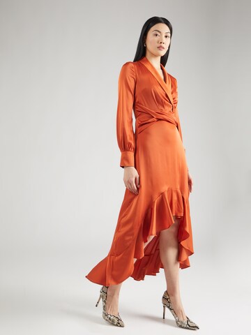 TFNC Večerné šaty 'ZIMMY' - oranžová: predná strana