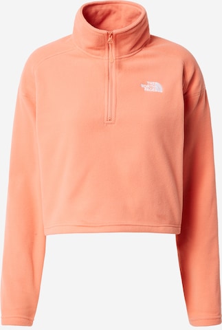 THE NORTH FACE Sweter 'GLACIER' w kolorze pomarańczowy: przód