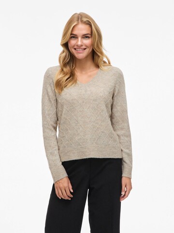 VILA Pullover i beige: forside