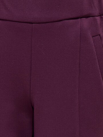 Wide Leg Pantalon 'KOGWarm' ONLY GIRLS en rouge