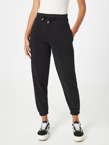 Rich & Royal Regular Pants in Black: front