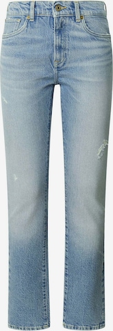 Jean 'Grace' Pepe Jeans en bleu : devant