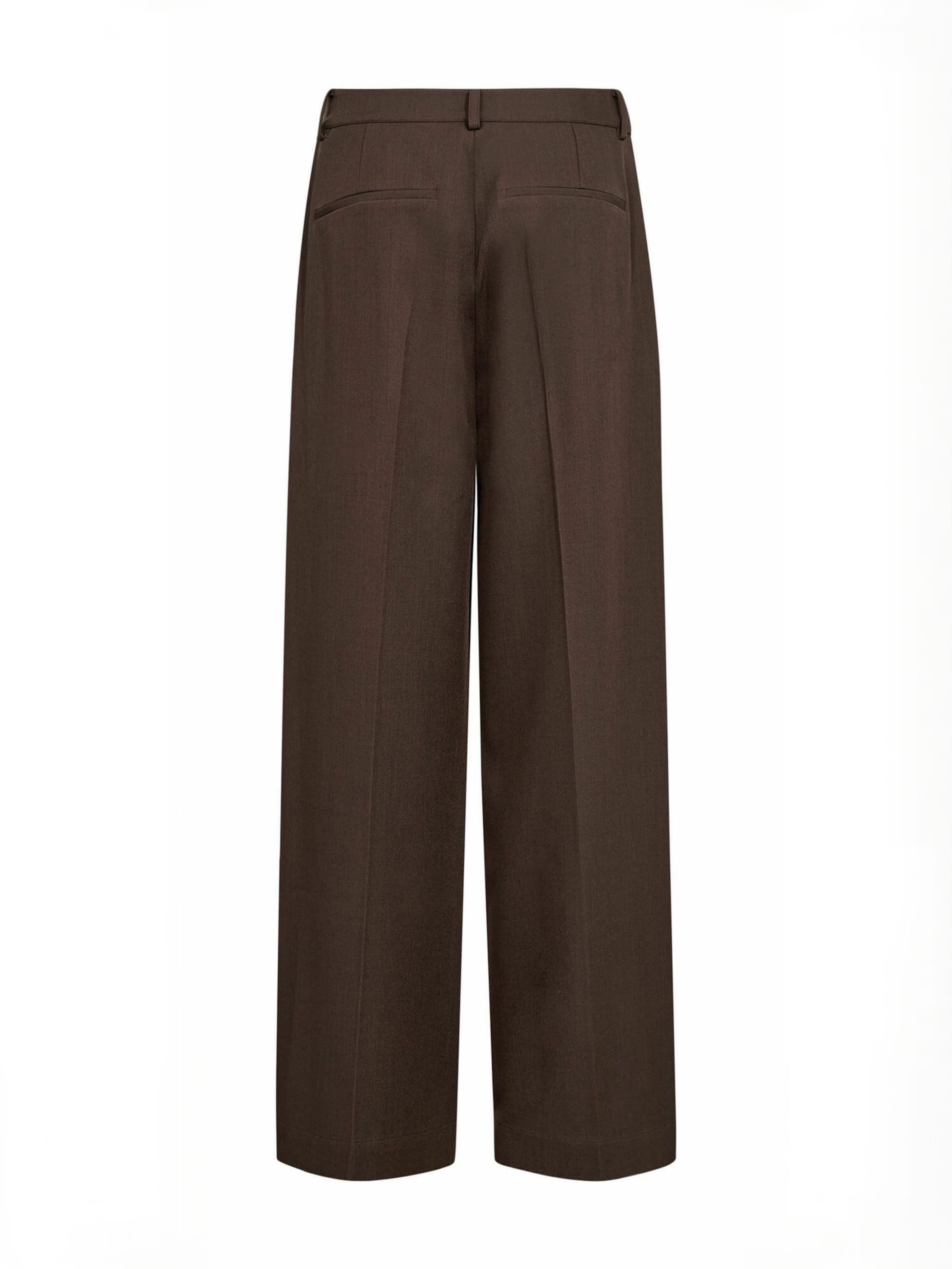 co'couture Regular Pants ' LunaCC ' in Brown