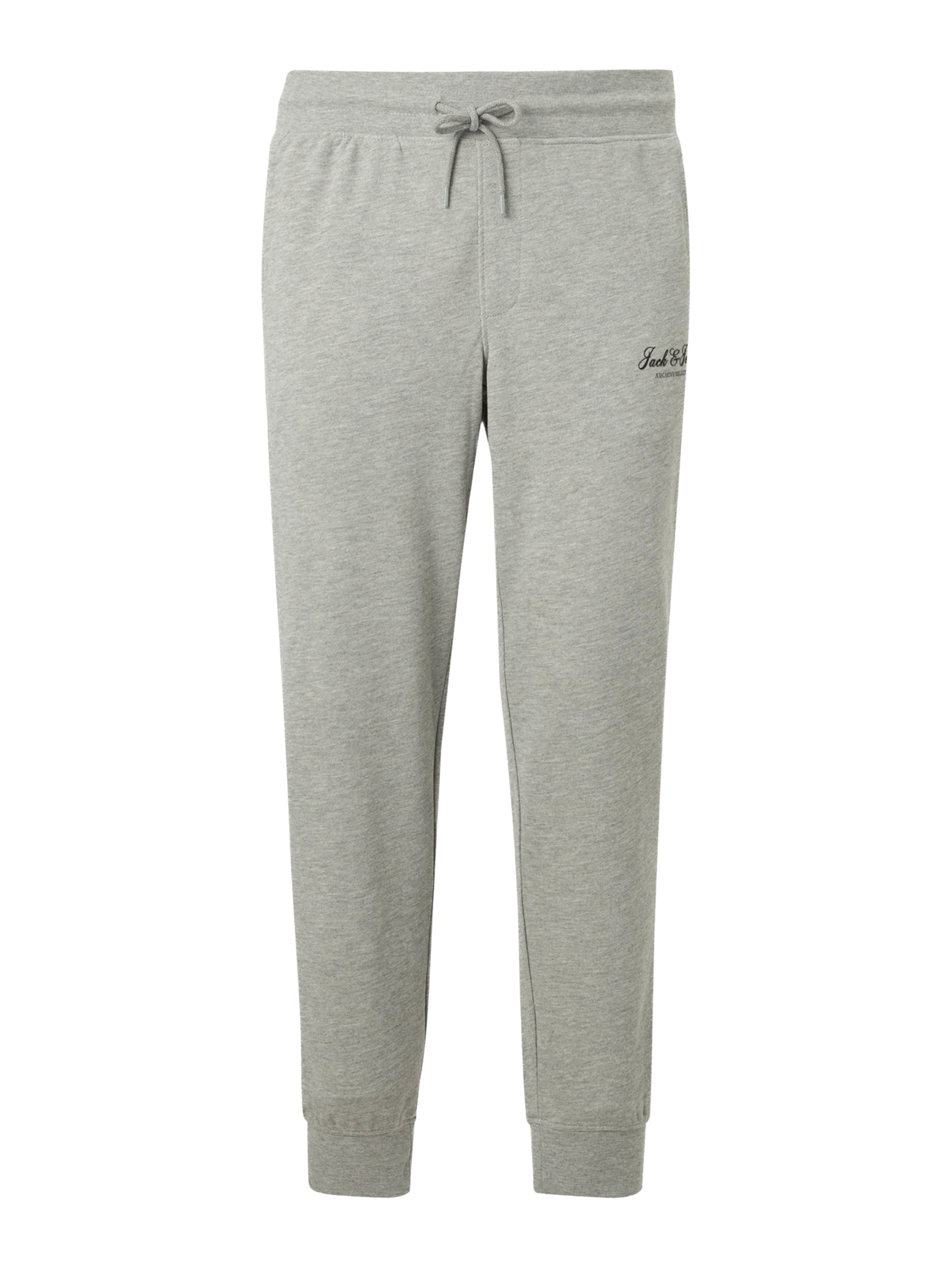 JACK & JONES Zúžený Kalhoty 'JPSTGordon' – šedá: přední strana