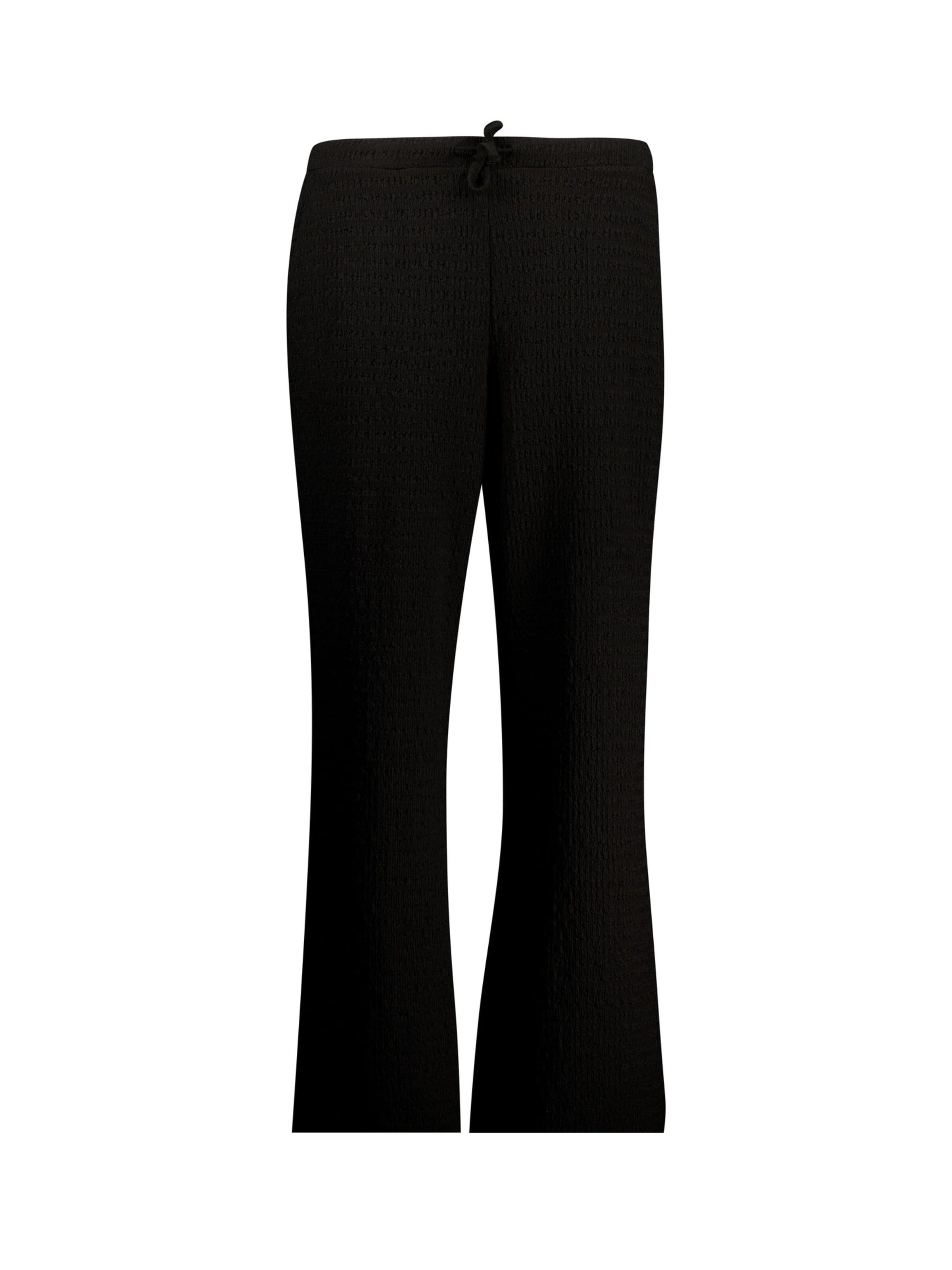 Deeluxe Loosefit Hose‌‌ in Schwarz: Vorderseite