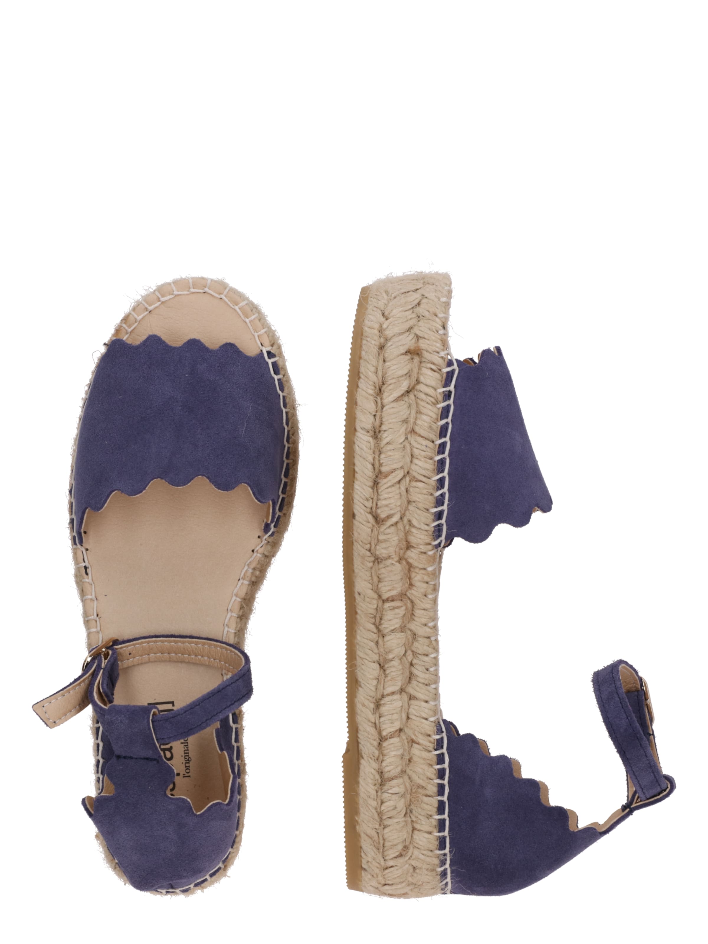 Sandales 'Lyon' espadrij l´originale en bleu